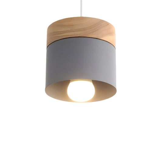 Houten hanglamp