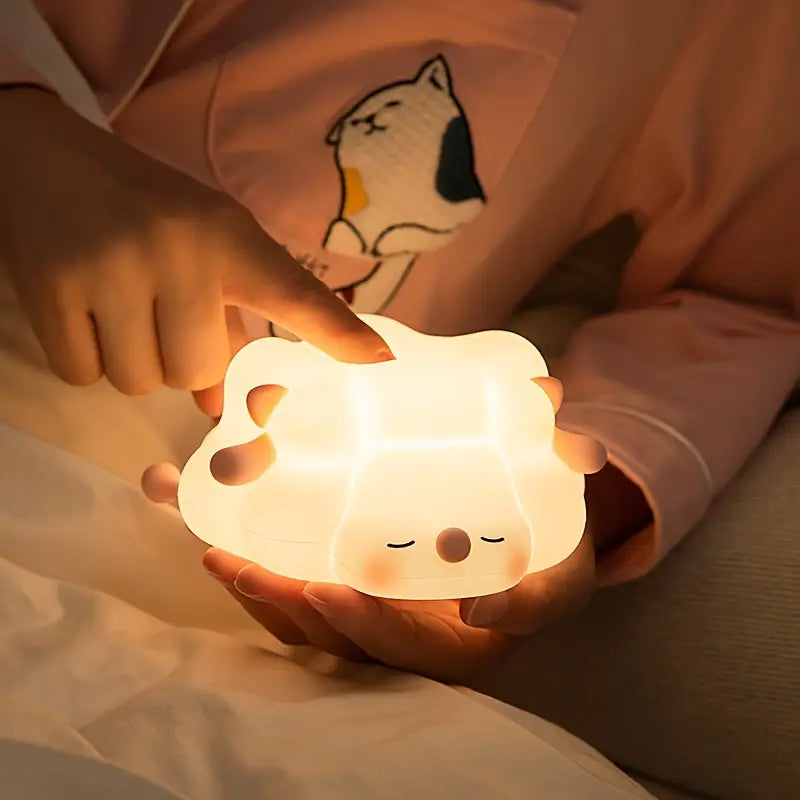 Schattige Roze Schaap Nachtlamp