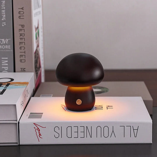 Nachtlamp in Paddenstoelvorm