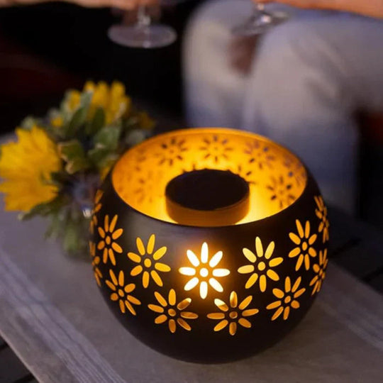 Bloemenkaars LED Tuin Tafellamp