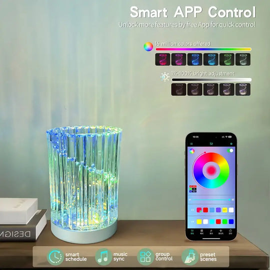 Slimme RGB Vaaslamp met App-bediening