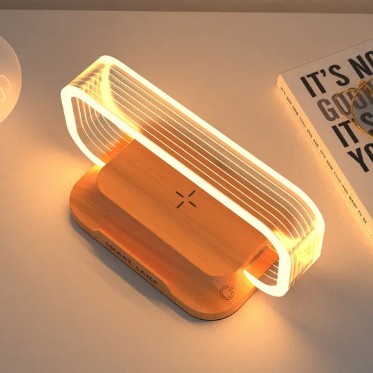 Touch LED Nachtlamp met Draadloos Opladen