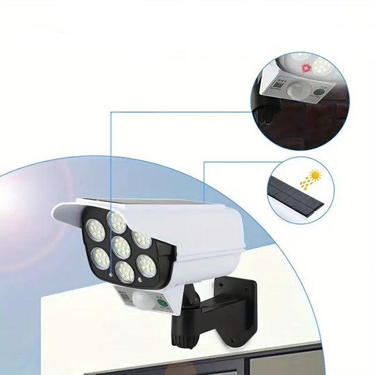 Solar LED Beveiligingsspot