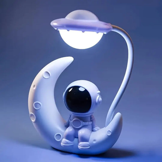 Creatieve Maan Astronaut LED Nachtlamp