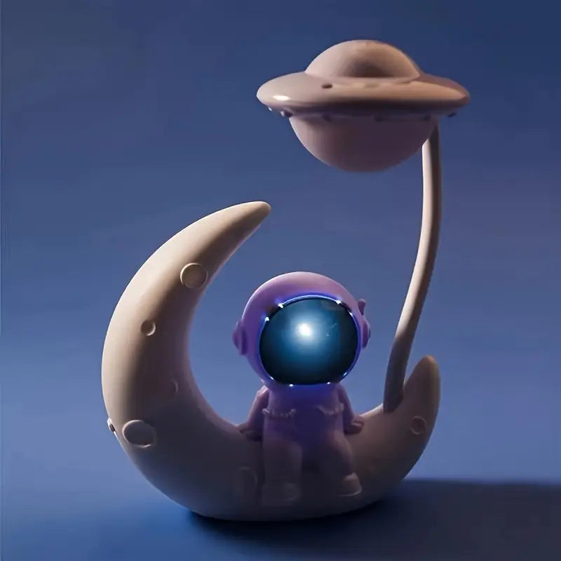 Creatieve Maan Astronaut LED Nachtlamp