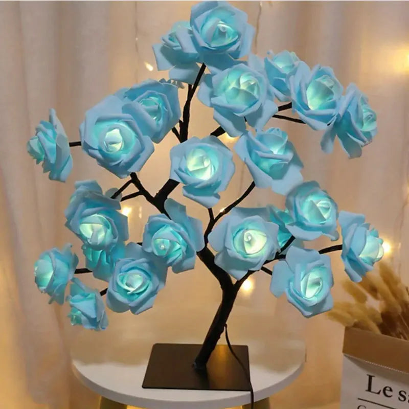 LED Rozenbloem Tafel Lamp
