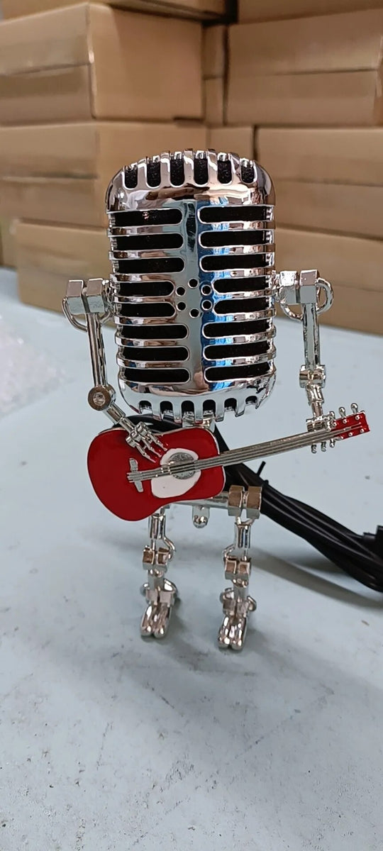 Lamp Robot met Gitaar