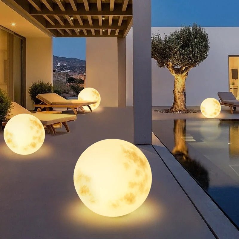 Maanlamp | Tuinlamp in de vorm van een maan