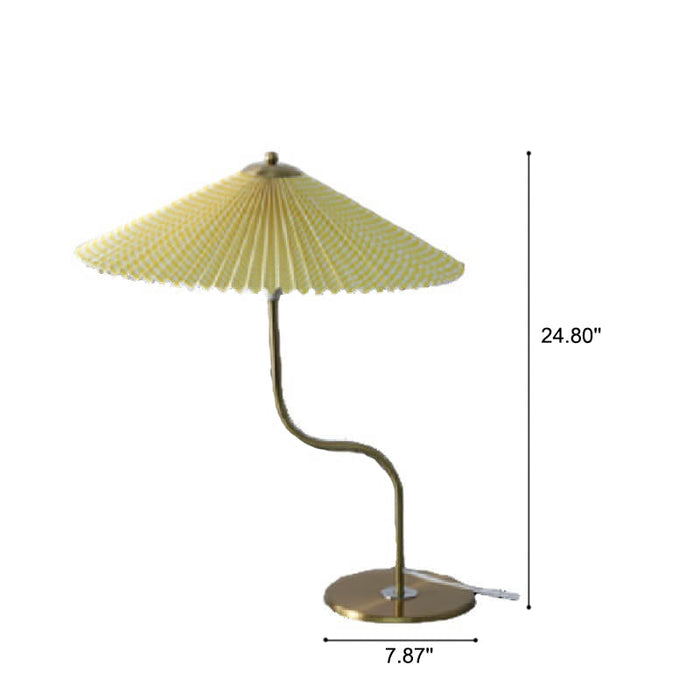 LED Tafellamp met Parapludesign