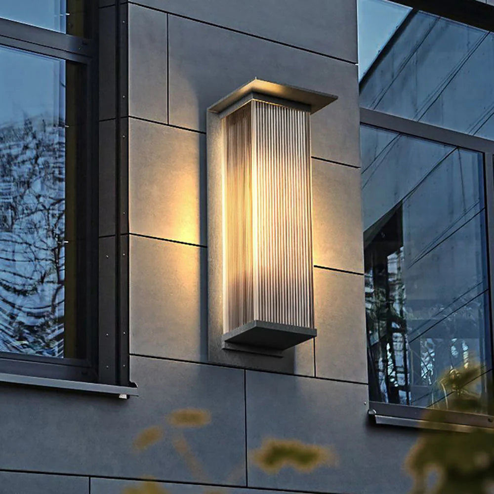 Moderne LED Rechthoekige Buitenwandlamp
