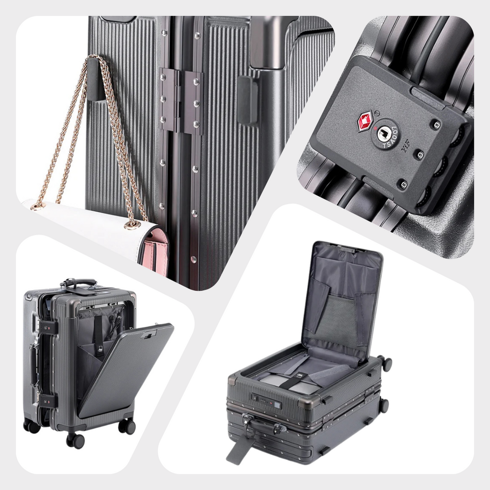 Aluminium Handbagage Koffer