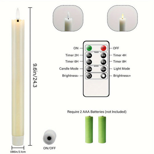 Flammenloser LED-Kerzenstab
