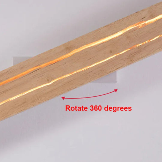 Moderne Houten Riss Wandlamp