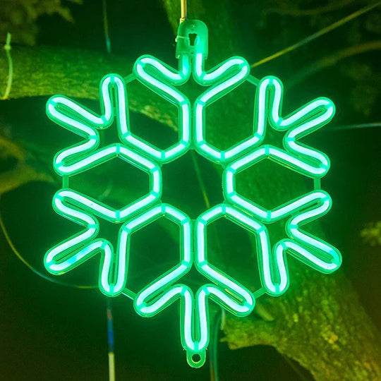 Waterdichte LED-Sneeuwvloklamp