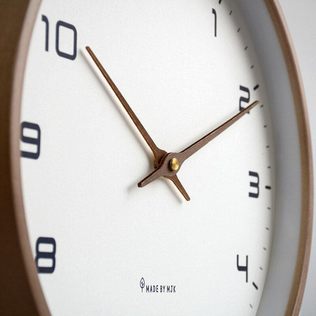 NordicTime Houten Wandklok