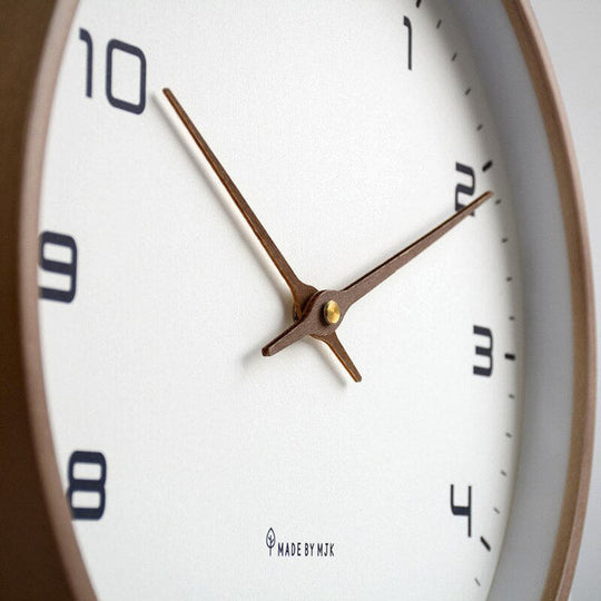 NordicTime Houten Wandklok