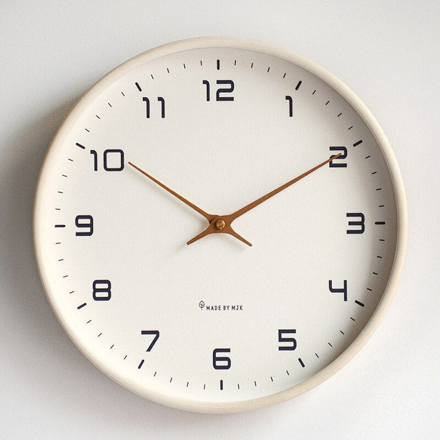 NordicTime Houten Wandklok