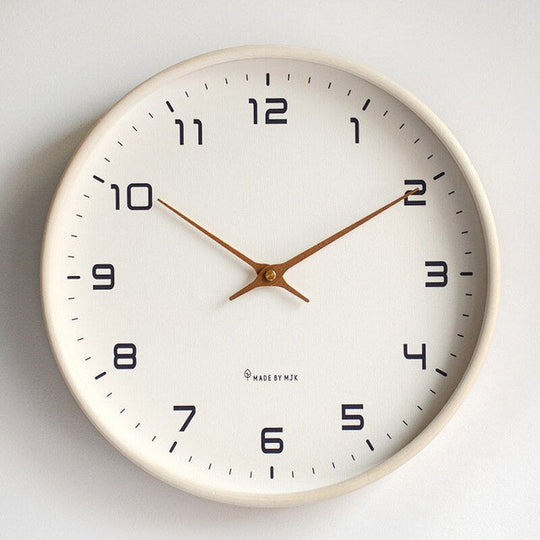 NordicTime Houten Wandklok