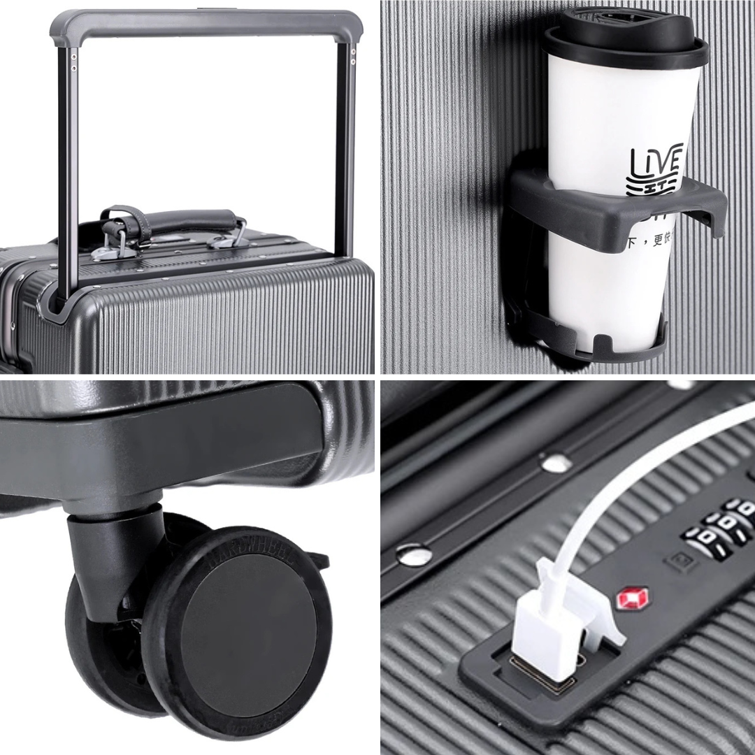 Aluminium Handbagage Koffer