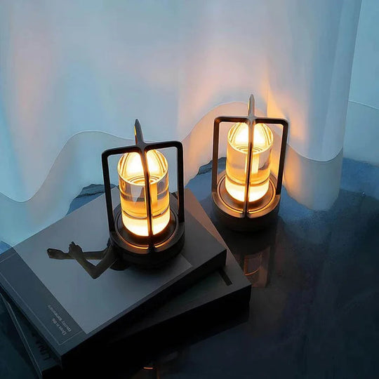 Kristall-Laterne | Luxe Tafelverlichting