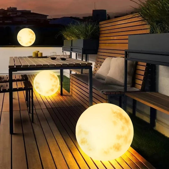 Maanlamp | Tuinlamp in de vorm van een maan