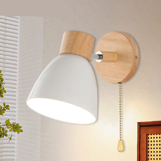 Scandinavische Houten Hanglamp