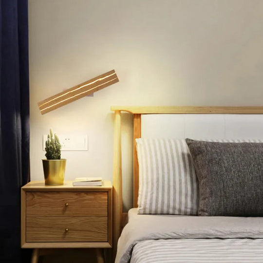 Moderne Houten Riss Wandlamp