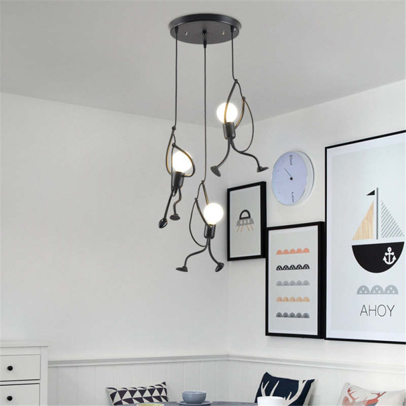 Retro Iron Man Hanglamp