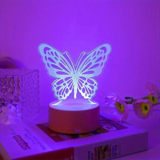 LED Vlinder Nachtlamp