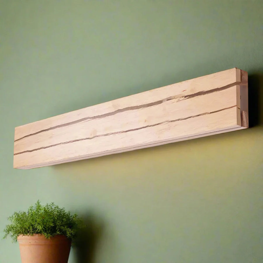 Moderne Houten Riss Wandlamp