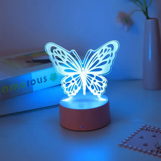 LED Vlinder Nachtlamp