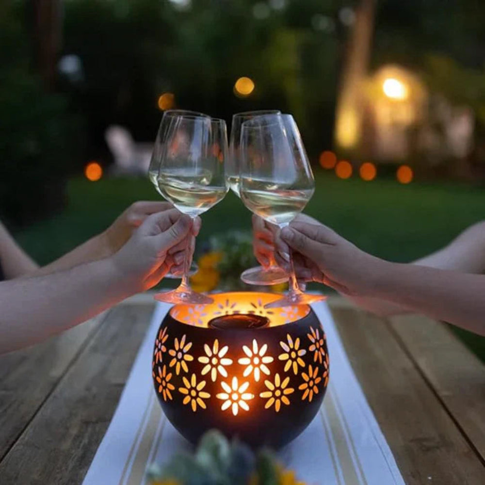 Bloemenkaars LED Tuin Tafellamp