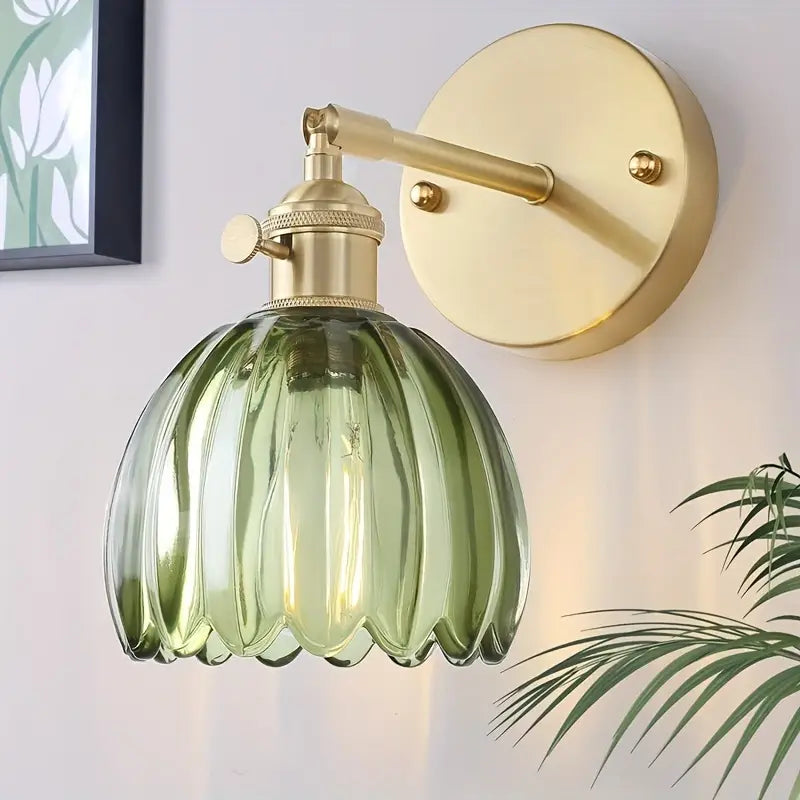 Moderne Messing Wandlamp