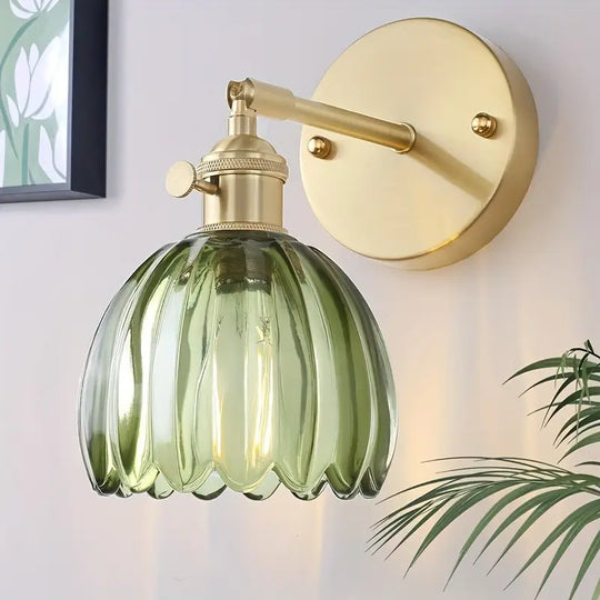 Moderne Messing Wandlamp