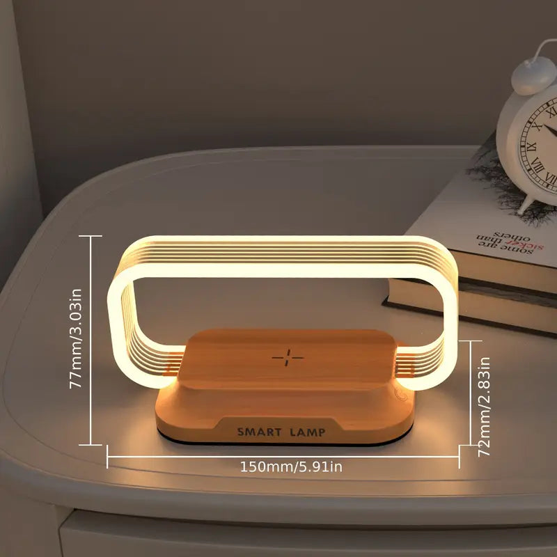 Touch LED Nachtlamp met Draadloos Opladen