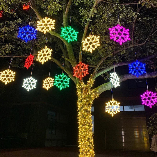 Waterdichte LED-Sneeuwvloklamp