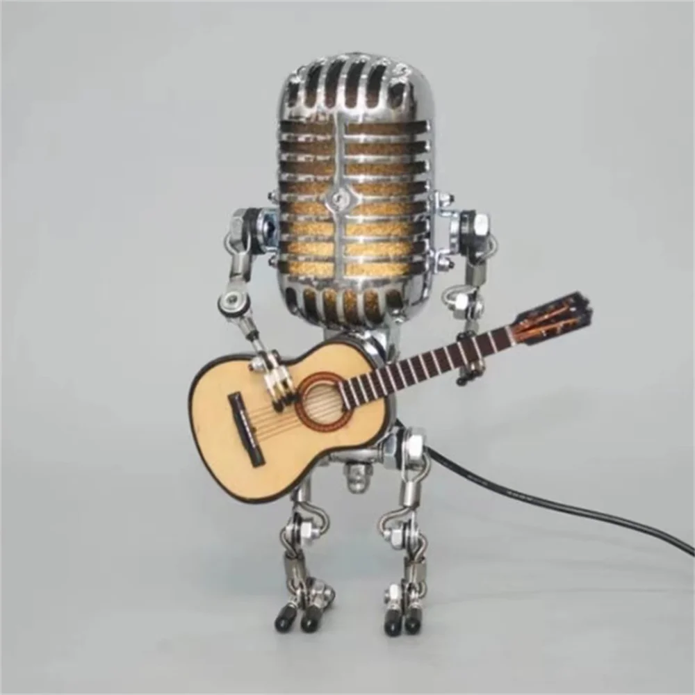 Lamp Robot met Gitaar