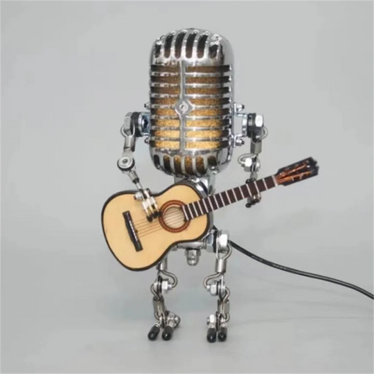 Lamp Robot met Gitaar