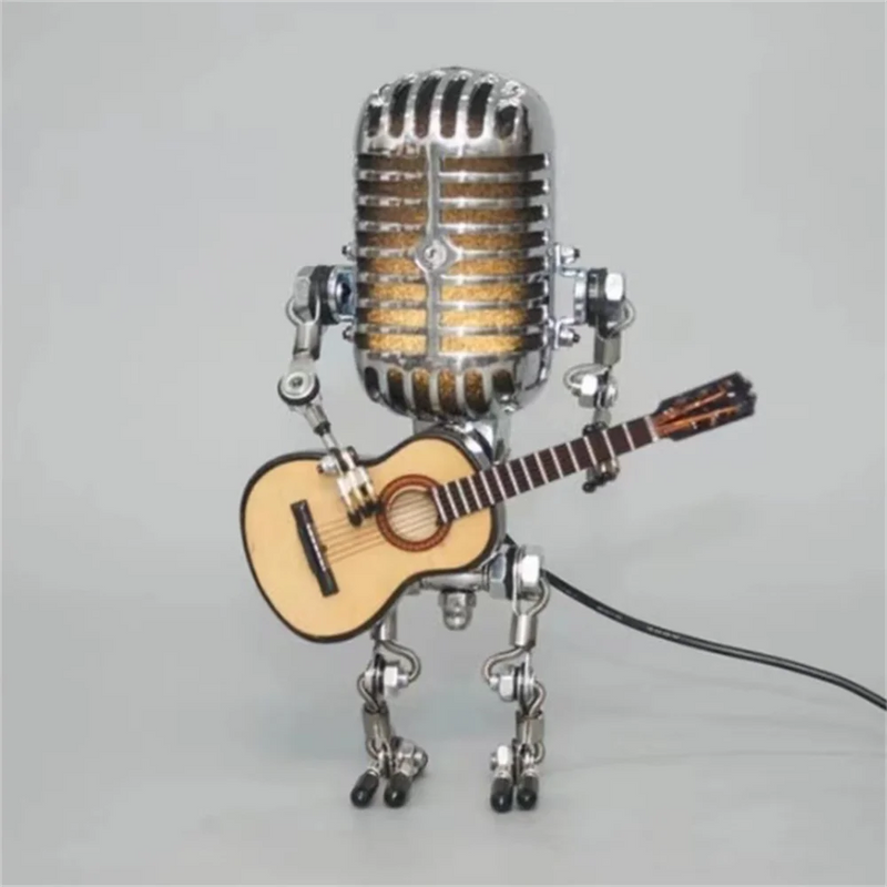 Robotlamp met Gitaar