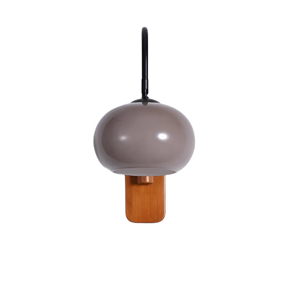 Kaki Draaibare Glas Wandlamp