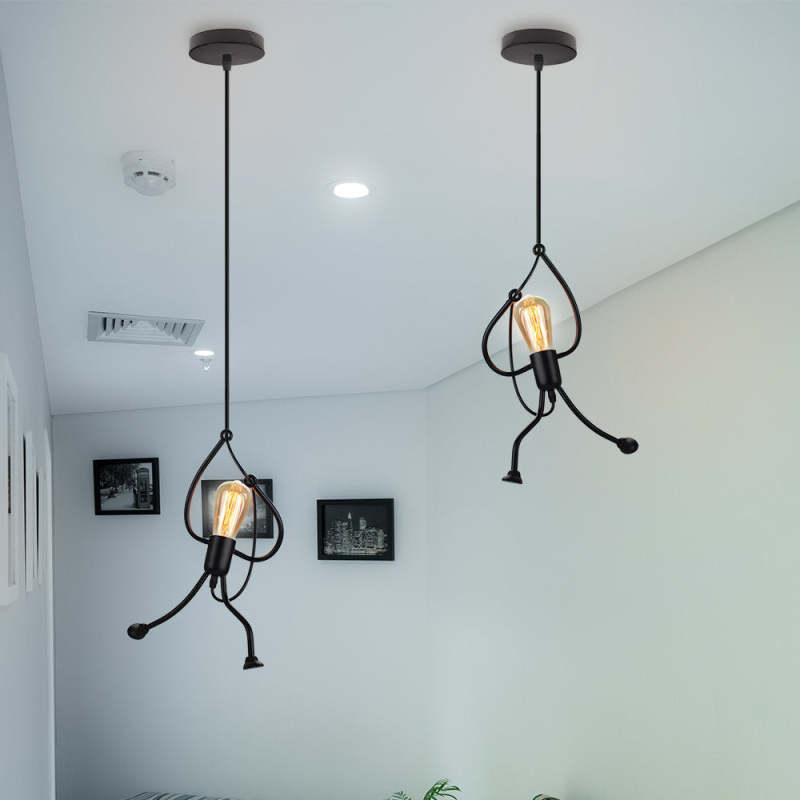 Retro Iron Man Hanglamp