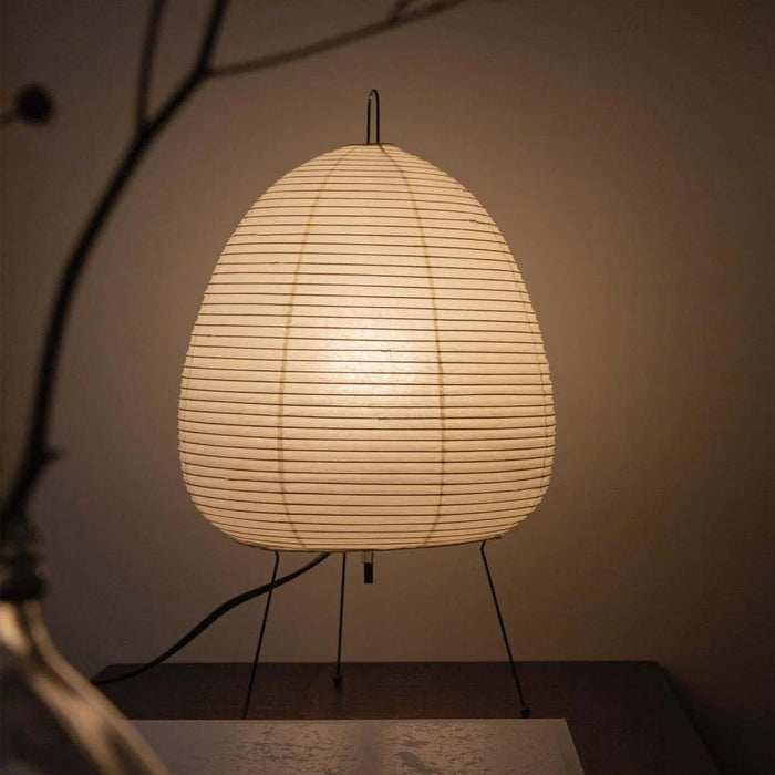 Washi-Papier Tafellamp