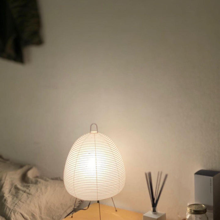 Washi-Papier Tafellamp