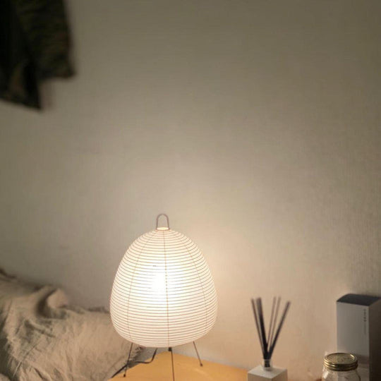 Washi-Papier Tafellamp