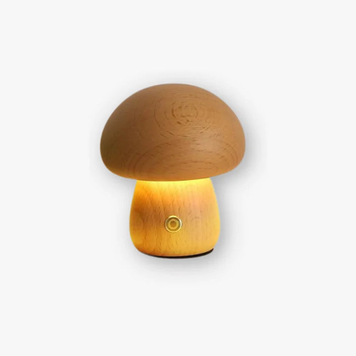 Nachtlamp in Paddenstoelvorm