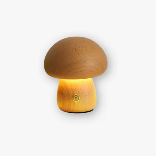 Nachtlamp in Paddenstoelvorm