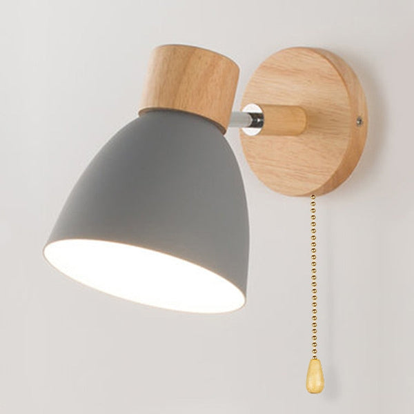 Scandinavische Houten Hanglamp