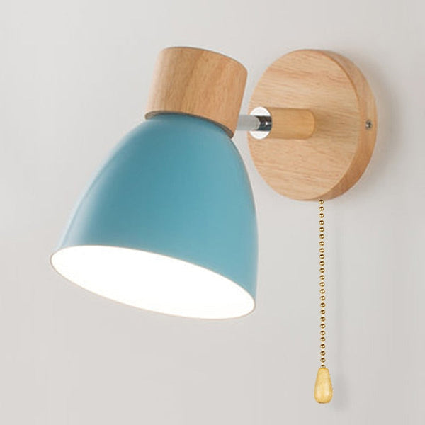 Scandinavische Houten Hanglamp