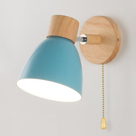 Scandinavische Houten Hanglamp