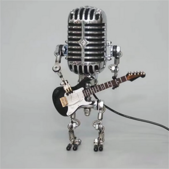 Robotlamp met Gitaar